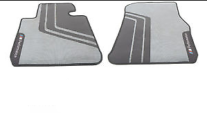 new bmw 1 f20 m front floor mats lhd 51472407299 original