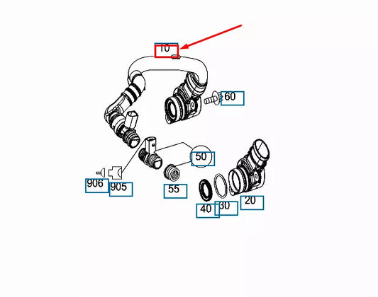 NEW MERCEDES-BENZ VITO W639 BLEED VALVE PRESSURE CONTROL A6420101791 ORIGINAL