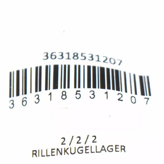 NEW BMW K61 K 1600 BAGGER GROOVED BALL BEARING 36318531207 ORIGINAL