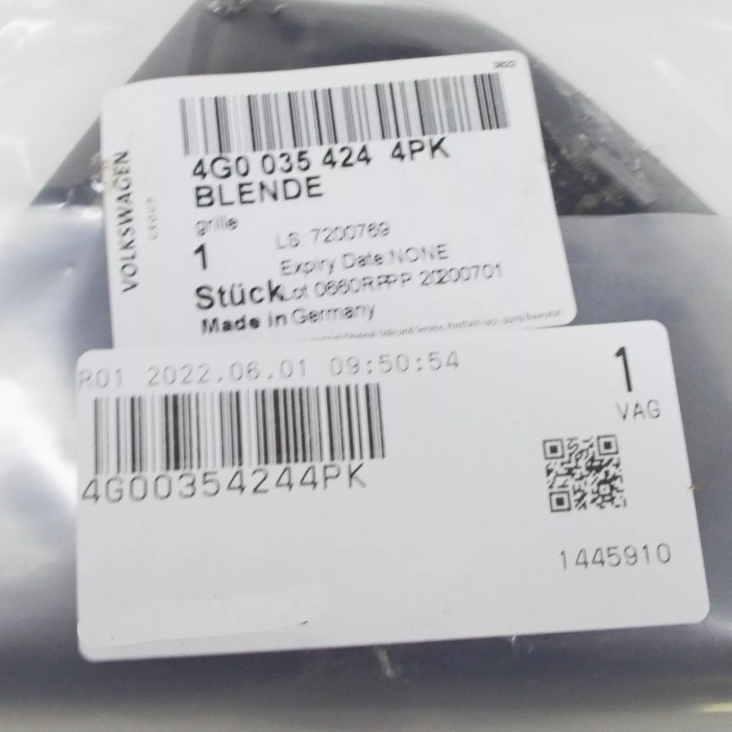 NEW AUDI A6 C7 FRONT RIGHT DOOR LOUDSPEAKER COVER TRIM 4G00354244PK ORIGINAL