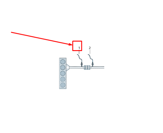 new vw golf vii 5g mk7 lambda oxygen sensor 04e906262dr original
