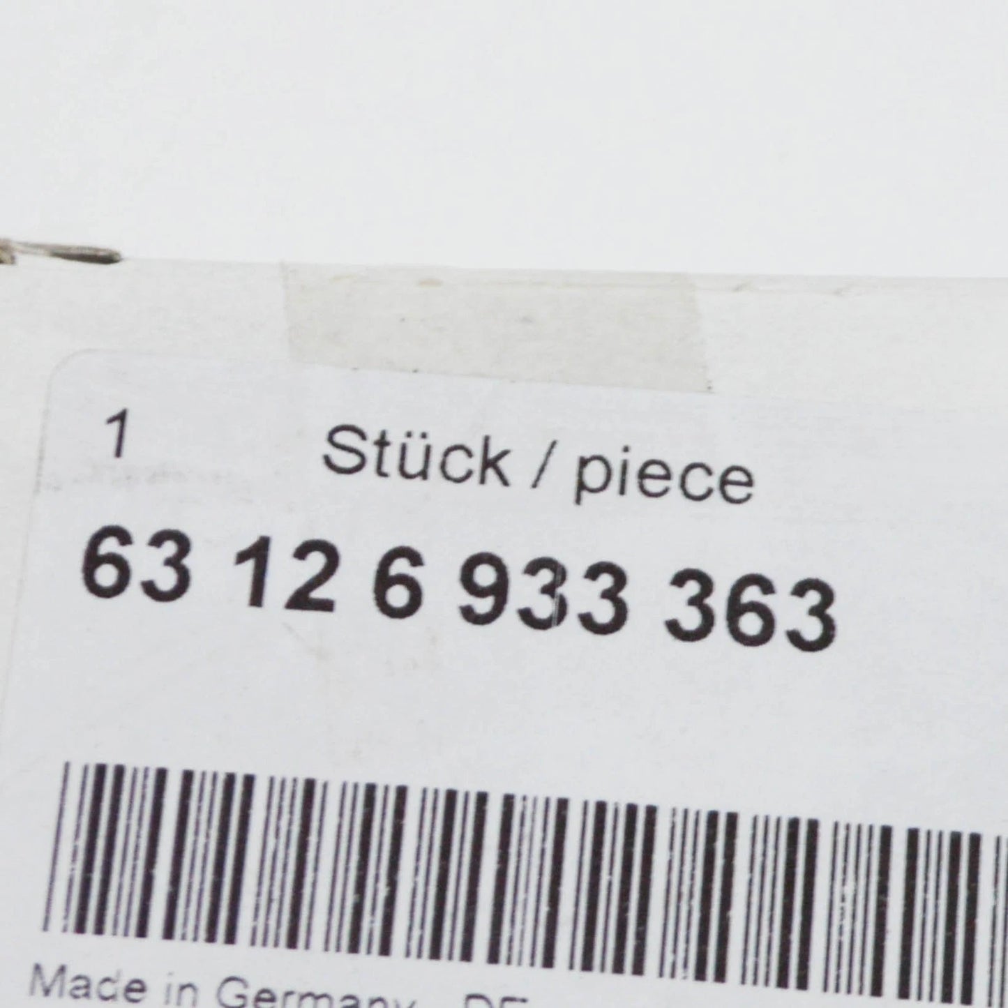 NEW BMW X5 E53 TURN SIGNAL BULB SOCKET 6933363 63126933363 ORIGINAL