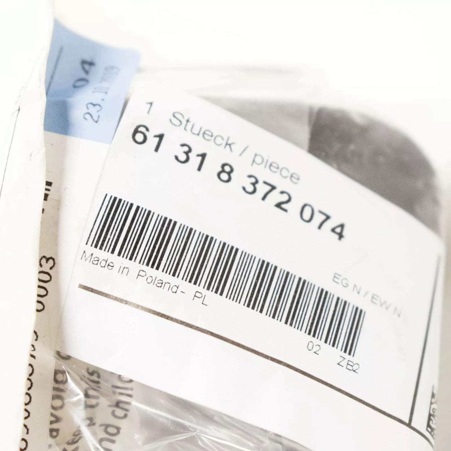 NEW BMW 5 TOURING E39 REAR WINDSHIELD WIPER ARM CAP 61318372074 ORIGINAL