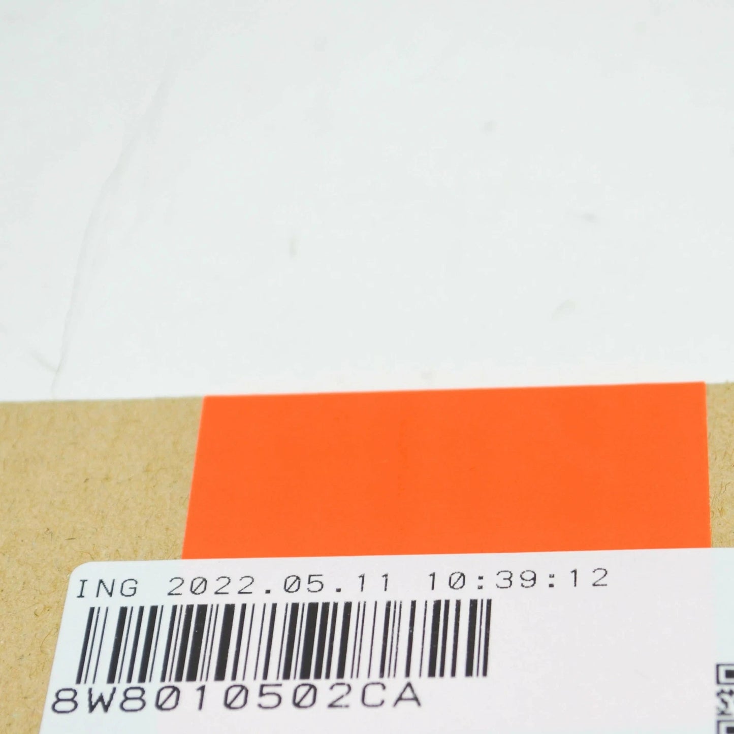 NEW AUDI A5 CABRIO 8W6 TYRE PRESSURE DATA PLATE 8W8010502CA ORIGINAL