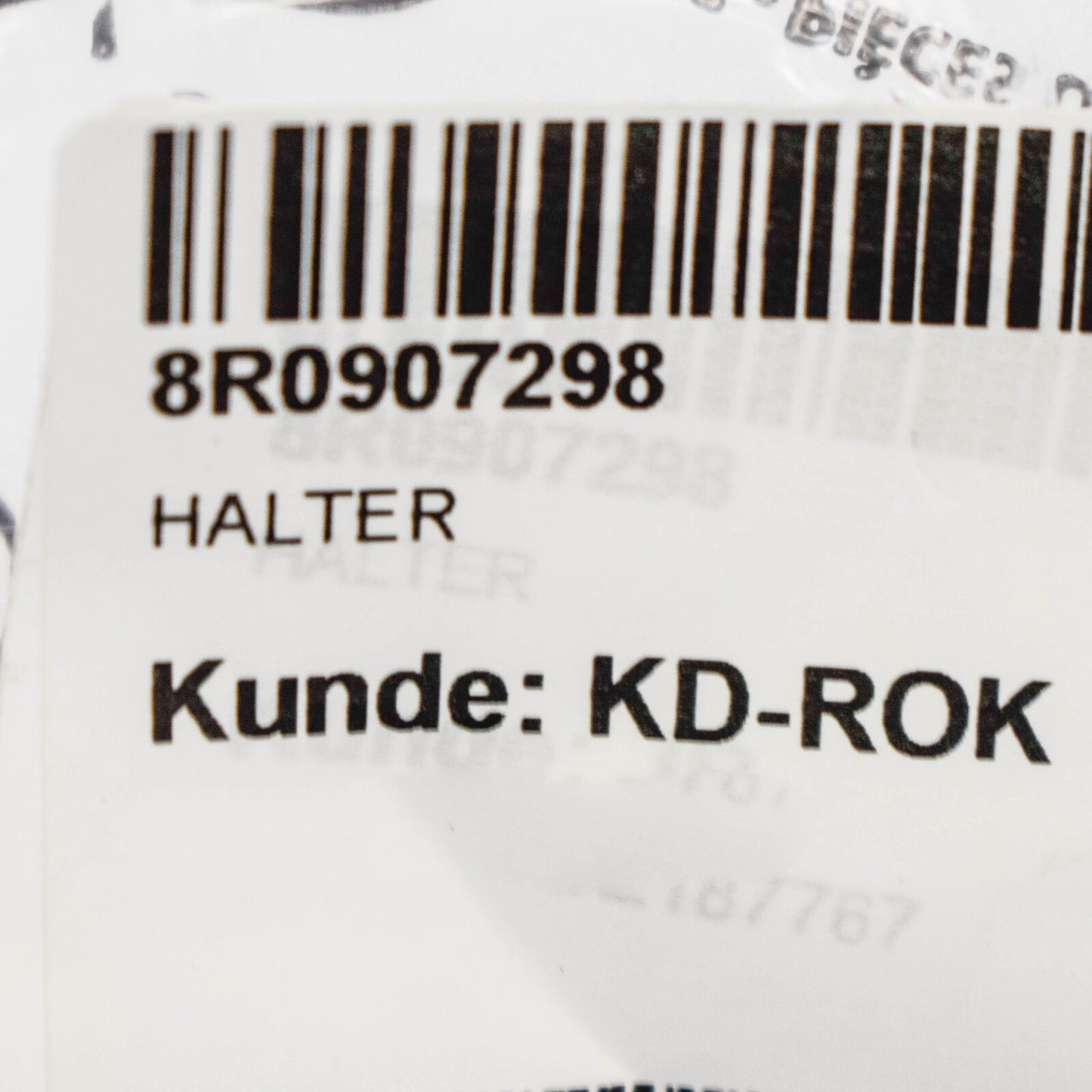 NEW AUDI Q5 8R CONTROL UNIT HOLDER 8R0907298 2016 ORIGINAL