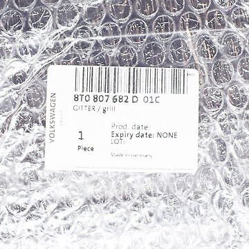 NEW AUDI A5 8F7 RIGHT FOG LIGHT GRILLE 8T0807682D01C 8T0807682D 2011 ORIGINAL