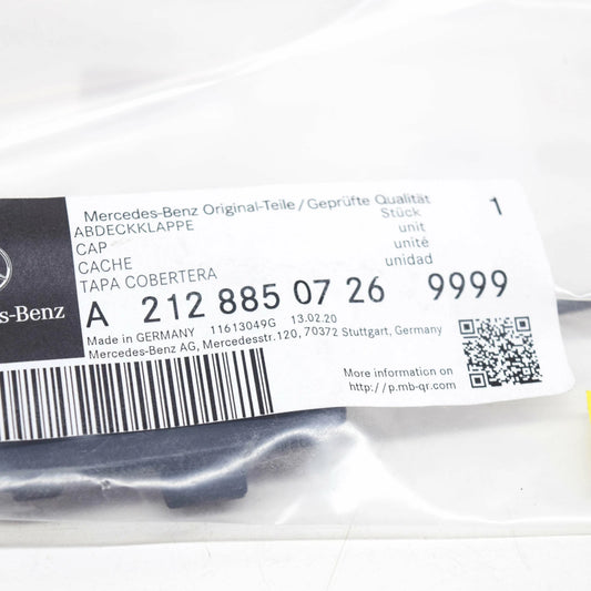 NEW MERCEDES-BENZ E W212 REAR BUMPER TOW EYE COVER A21288507269999