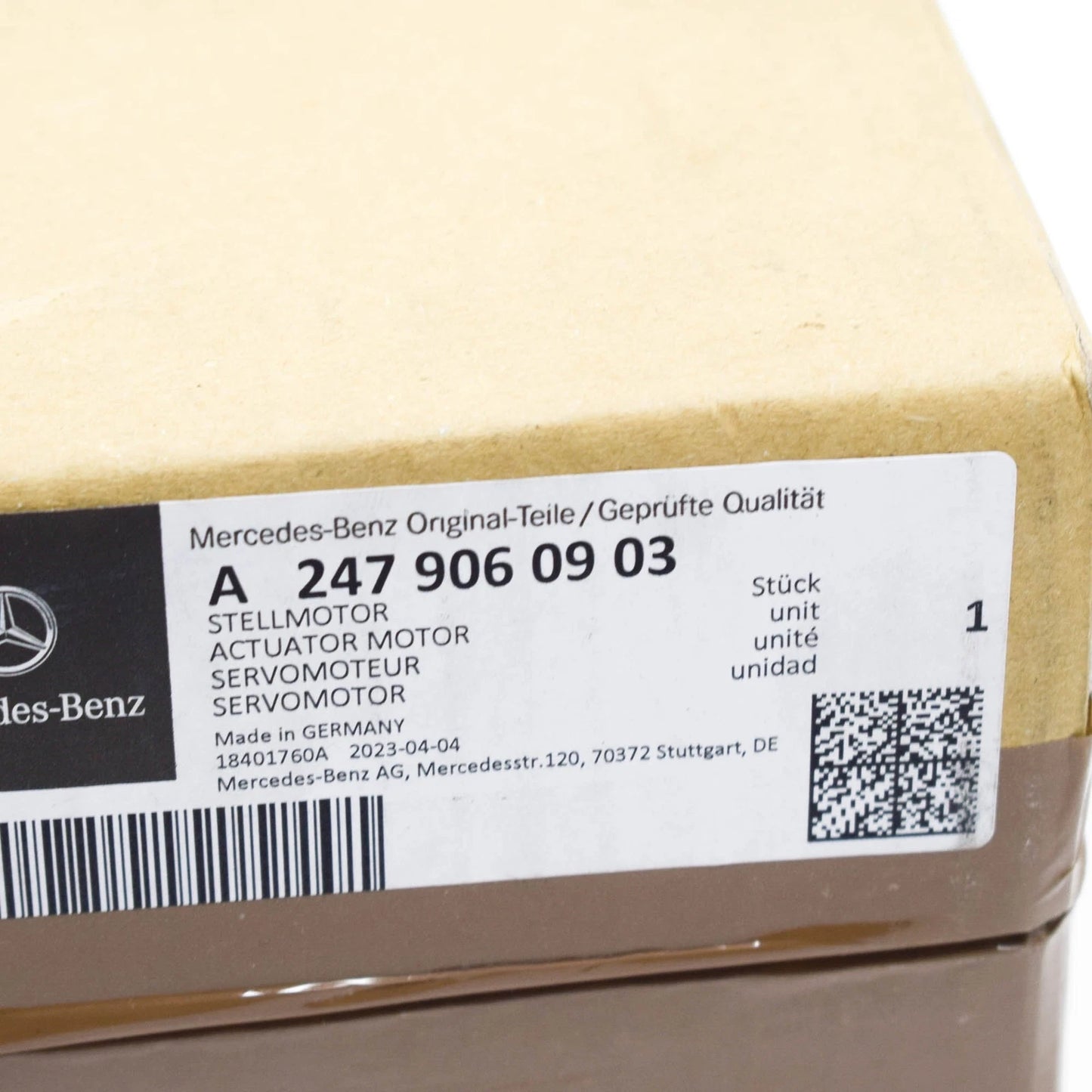 NEW MERCEDES-BENZ CLA COUPE C118 REAR AXLE ACTUATOR MOTOR A2479060903