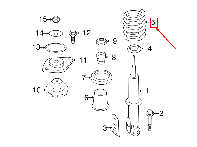 new mini countryman r60 rear coil spring 33539806816 9806816 original