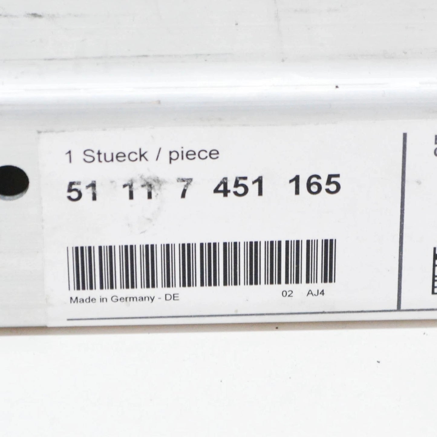 NEW BMW 4 COUPE G22 FRONT BUMPER LEFT SIDE CRASH BOX 51117451165 ORIGINAL