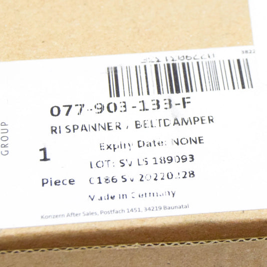 NEW AUDI A8 D3 DRIVE BELT TENSIONER DAMPER 077903133F ORIGINAL