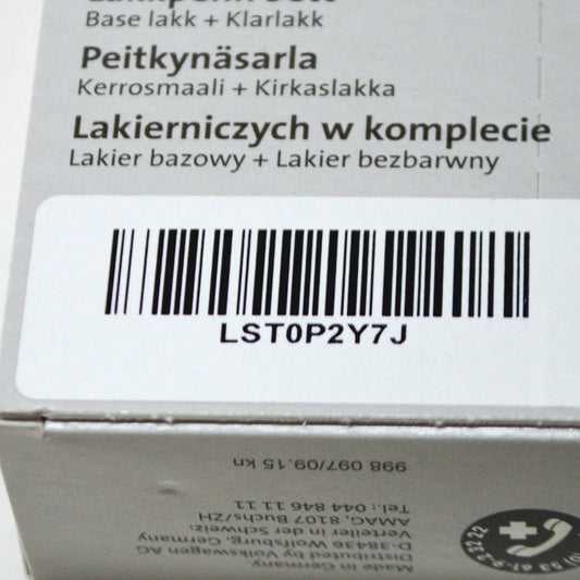 NEW VOLKSWAGEN AUDI AVUS SILVER TOUCH-UP PAINT SET LST0P2Y7J ORIGINAL