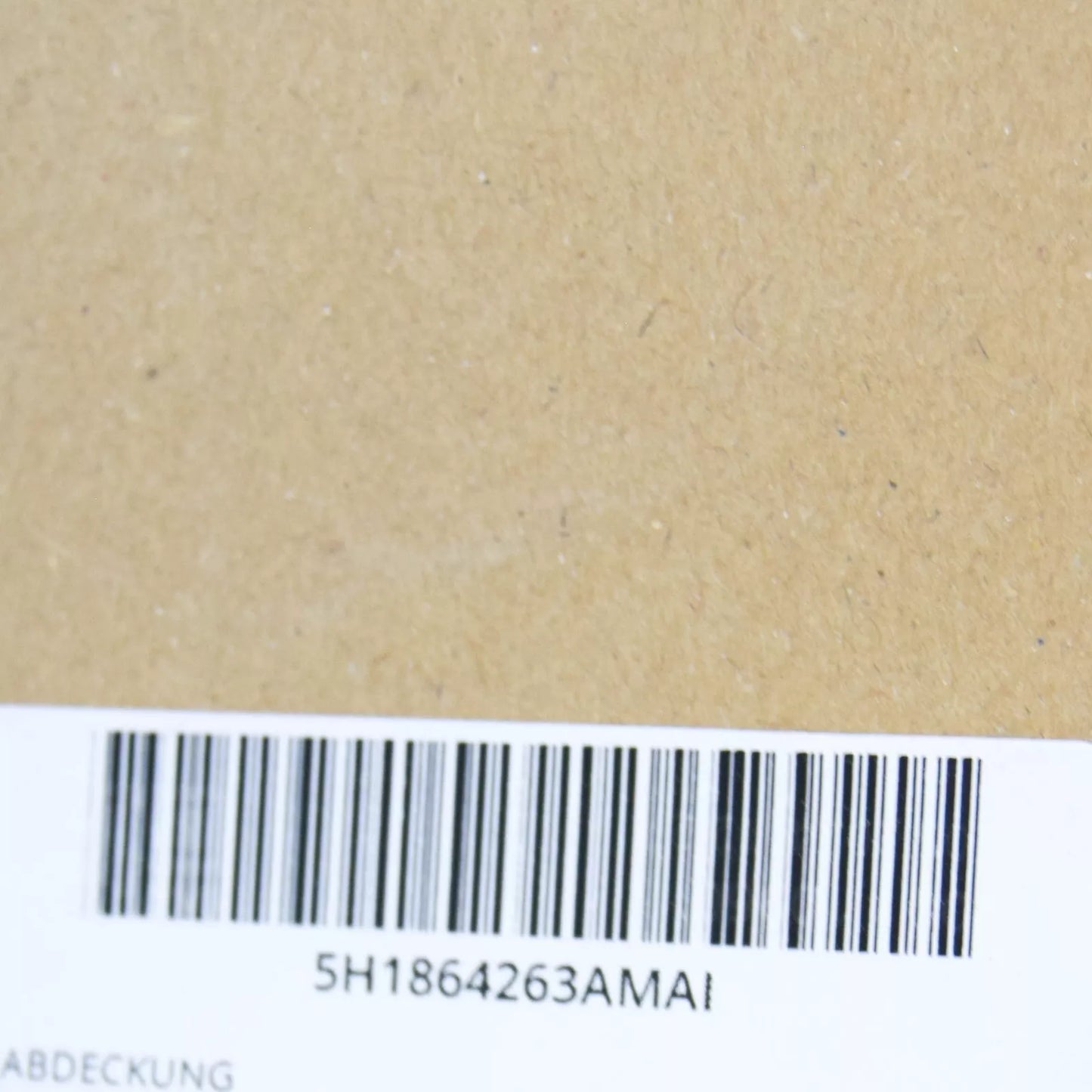 NEW VOLKSWAGEN GOLF MK8 CENTER CONSOLE COVER TRIM LHD 5H1864263AMAI ORIGINAL