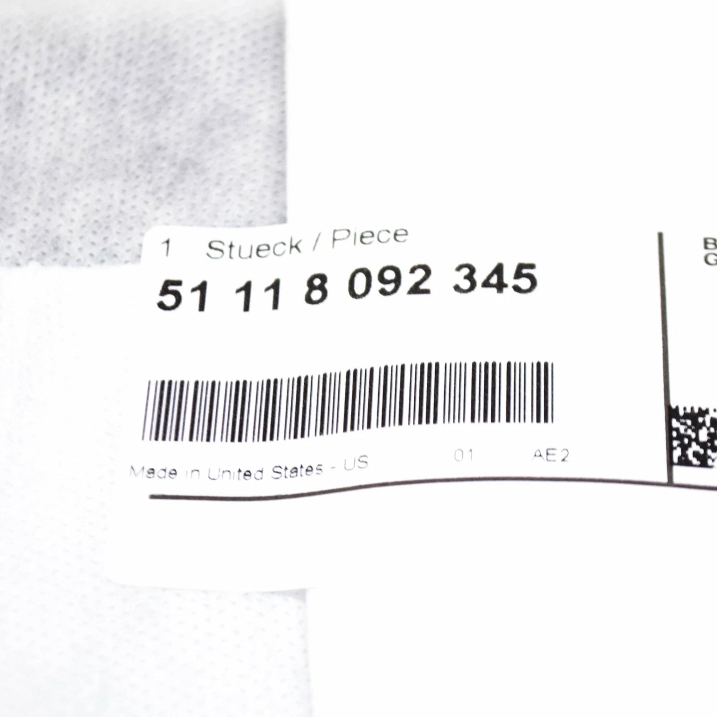 NEW BMW X6 G06 M FRONT TOWING HINGE COVER 51118092345