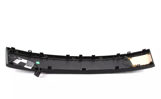 NEW AUDI Q7 4L FRONT BUMPER LICENSE PLATE FILLER GLOSSY 4L0807287A T94 ORIGINAL