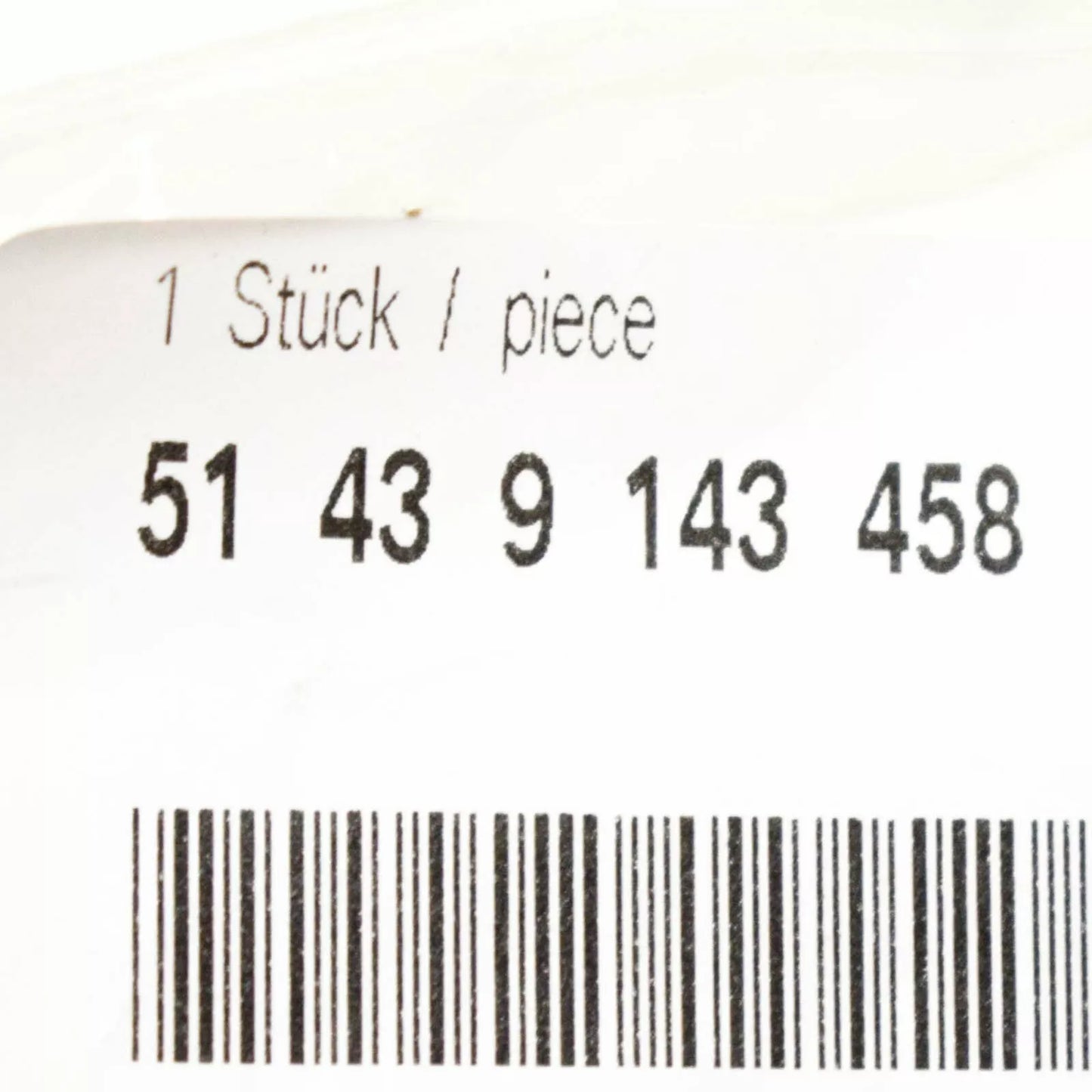 NEW BMW 5 E60 BONNET HOOD LOCK RELEASE LEVER LHD 51439143458 9143458