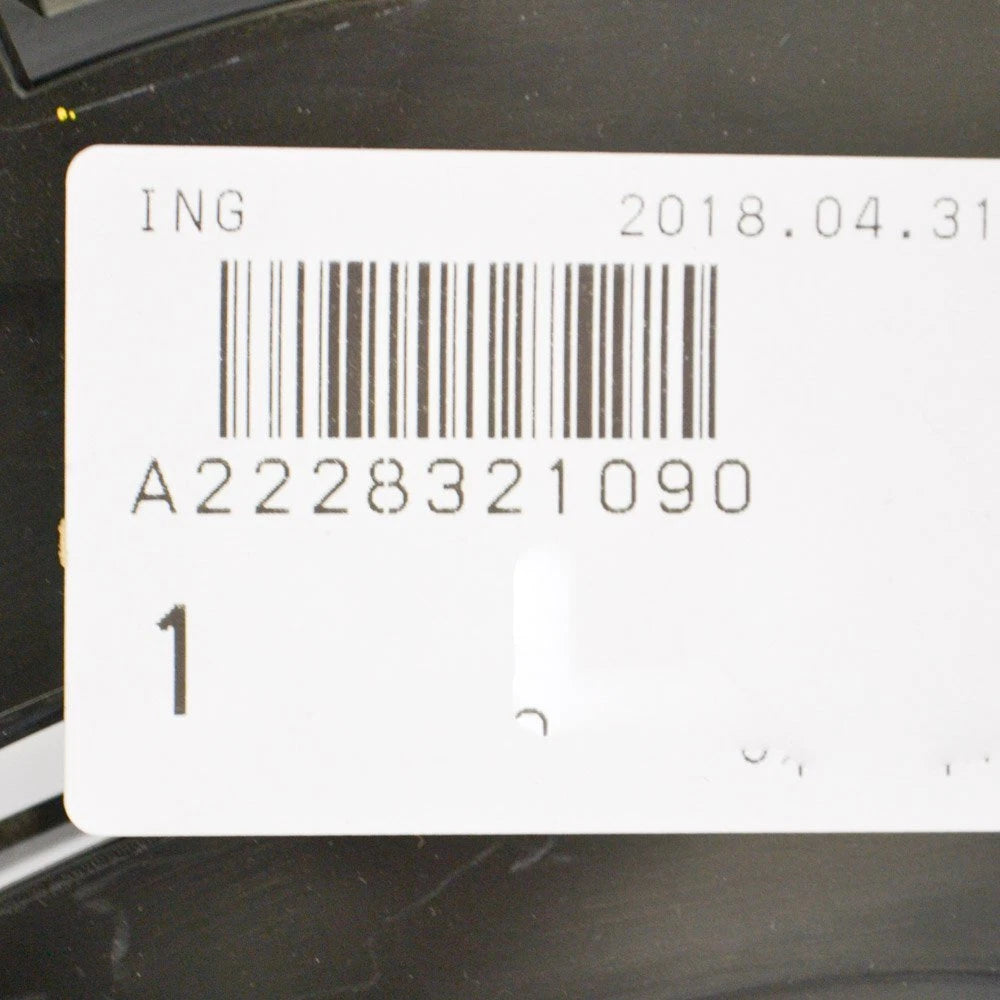 NEW MERCEDES-BENZ S-CLASS W222 LEFT OUTER DRAIN TUBE A2228321090 2017 ORIGINAL