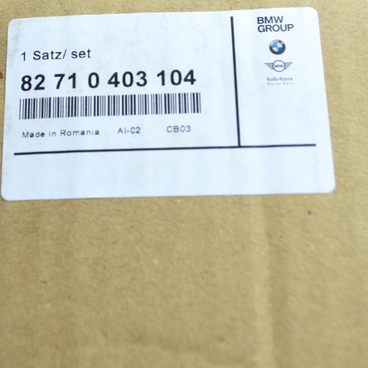 new bmw 3 e90 roof rails kit 82710403104 0403104 original