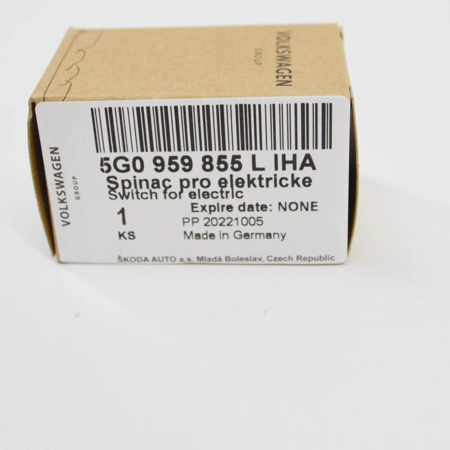 NEW VW TIGUAN AD MK2 PASSENGER DOOR WINDOW CONTROL SWITCH 5G0959855LIHA ORIGINAL