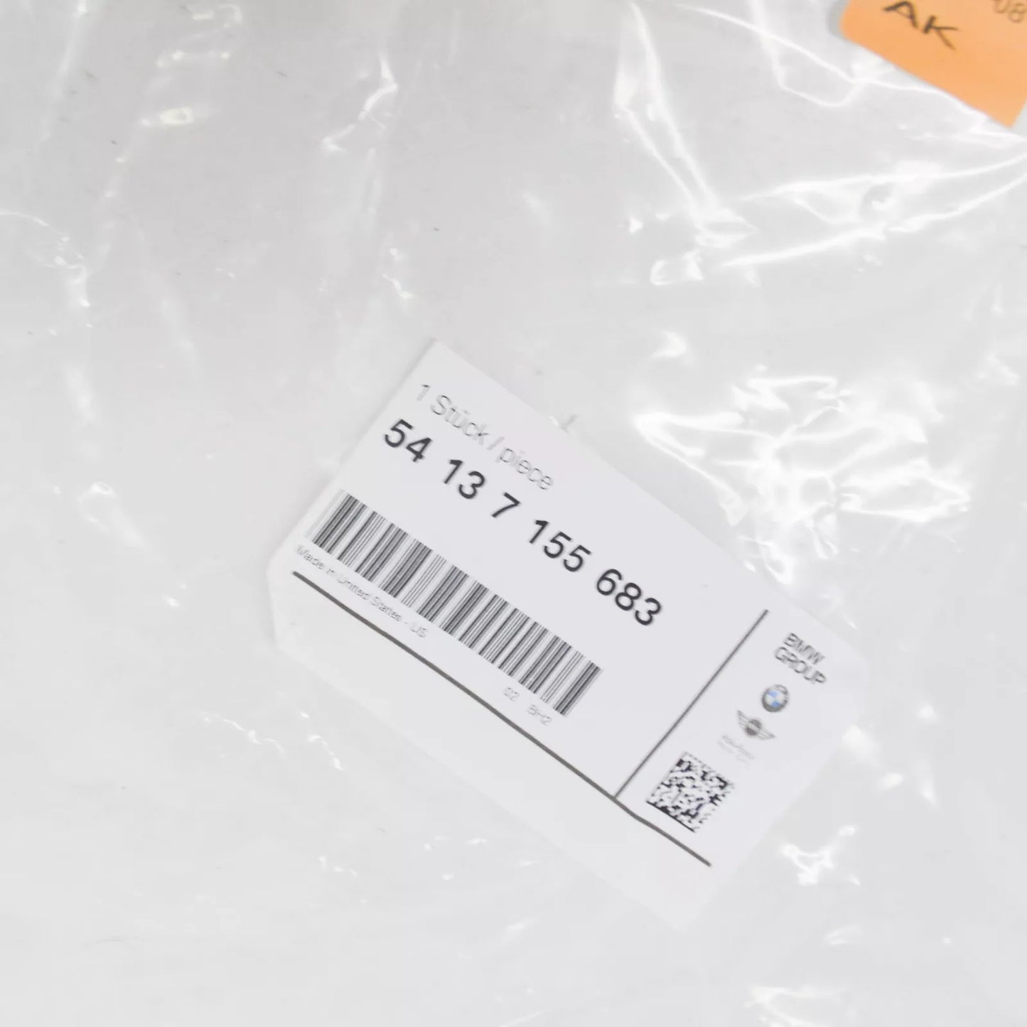 NEW BMW X5 F15 REAR SUSPENDED HEADLINER SLIDING PARTS 54137155683 7155683