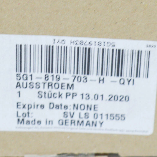 NEW VW GOLF MK7 FRONT DASH AIR VENT LEFT LHD 5G1819703HQYI