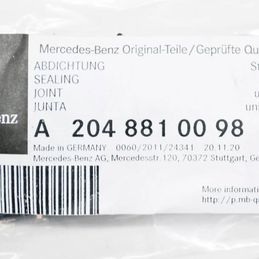 NEW MERCEDES-BENZ C W204 FRONT CENTER HOOD SEAL A2048810098 ORIGINAL