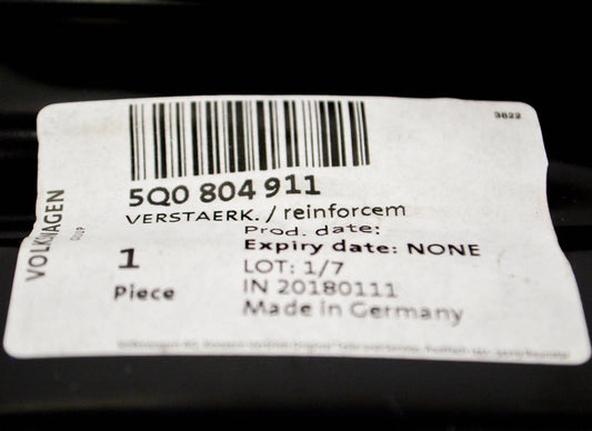 NEW AUDI A3 S3 8V LEFT COWL EXTENSION FILLER PLATE 5Q0804911 ORIGINAL