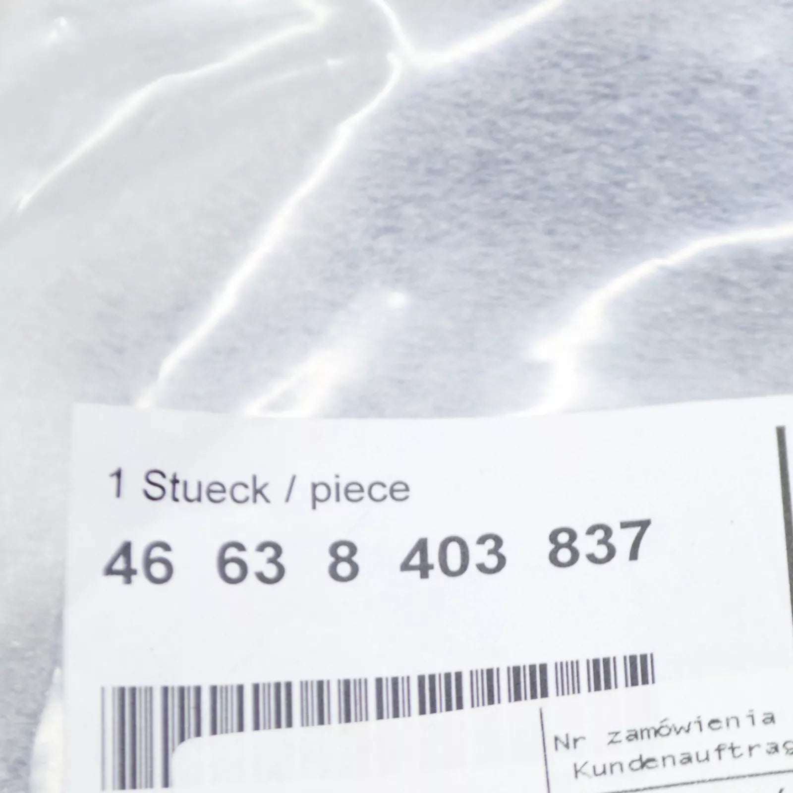 NEW BMW K83 F 900 R FRONT PANEL INSTRUMENT COVER 46638403837 ORIGINAL