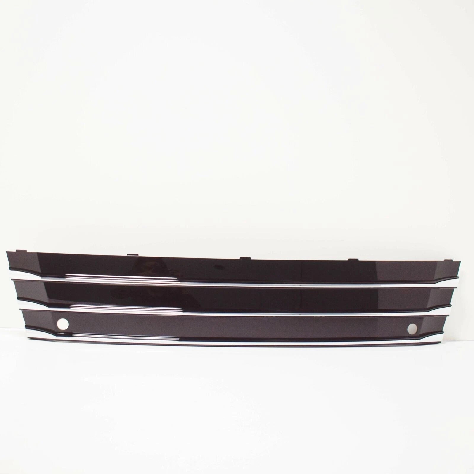 AUDI A7 11-14 FRONT GLOSS BLACK GRILL NUMBER PLATE FILLER DELETE 4G8807287A T94