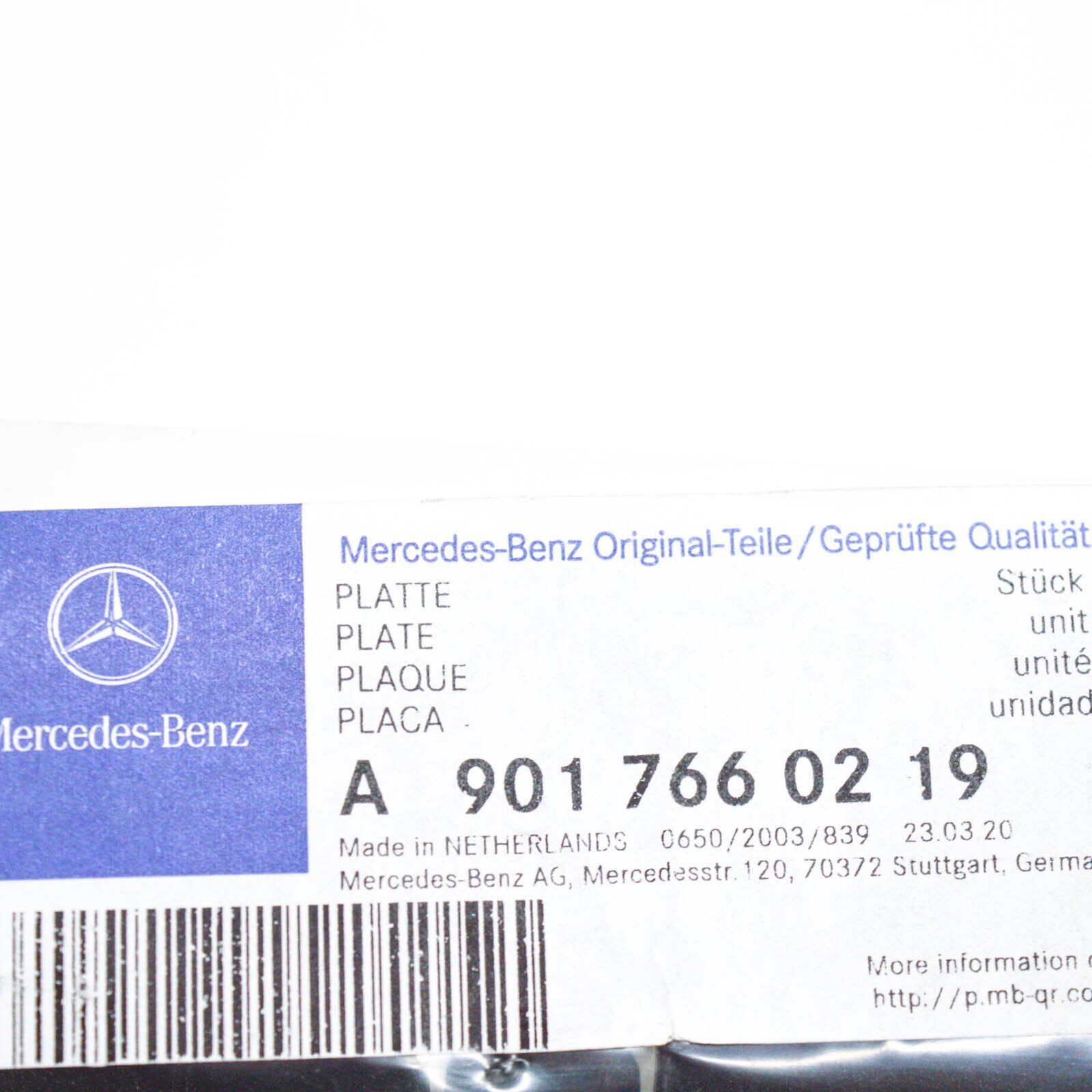 NEW MB SPRINTER 906 REAR PANEL DOOR LEFT TOP PLATE A9017660219 ORIGINAL