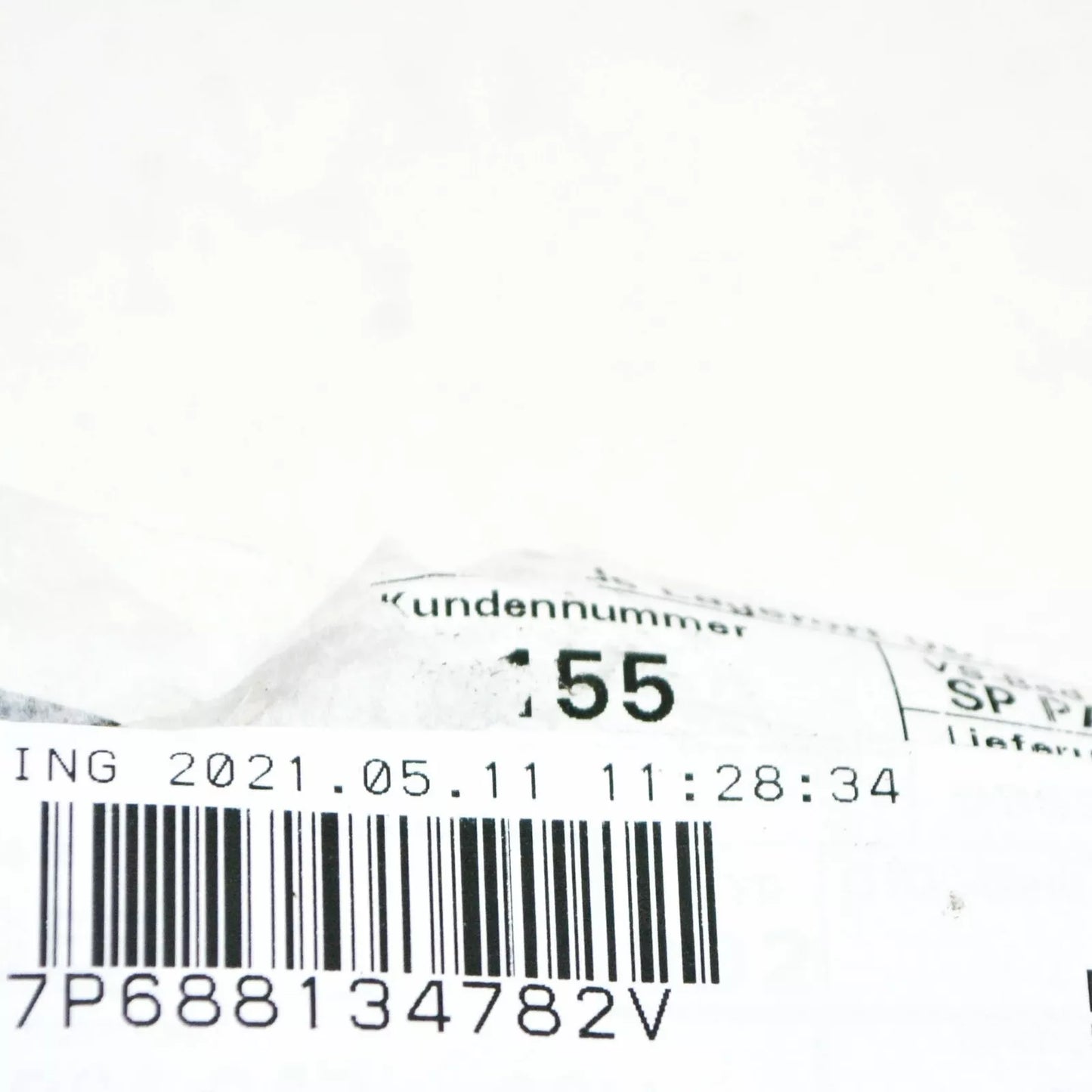 NEW VOLKSWAGEN TOUAREG 7P FRONT LEFT OUTER SEAT TRACK COVER 7P688134782V