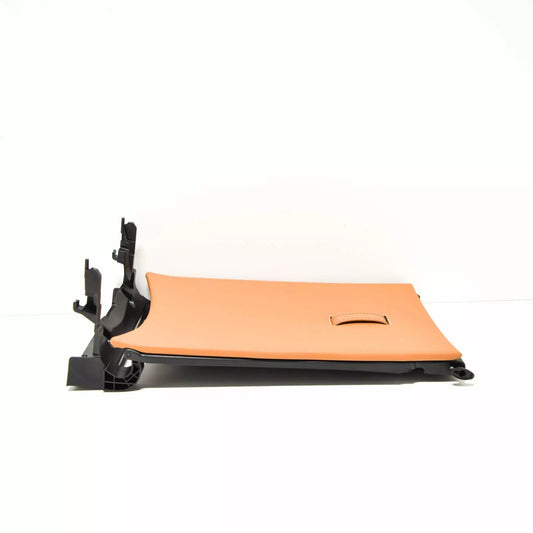 NEW BMW 7 G11 INTERIOR REAR SEAT CHANNEL COVER COGNAC 52207411729 ORIGINAL