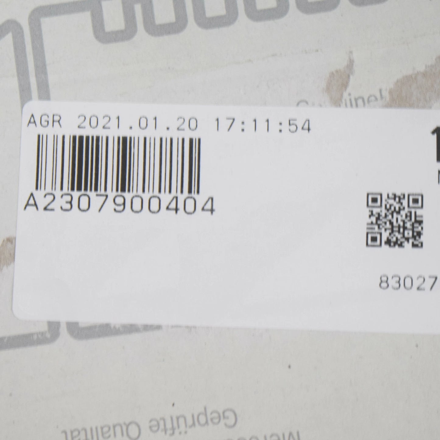 NEW MERCEDES-BENZ SL R230 RIGHT C-PILLAR COVERING SUPPORT A2307900404 ORIGINAL