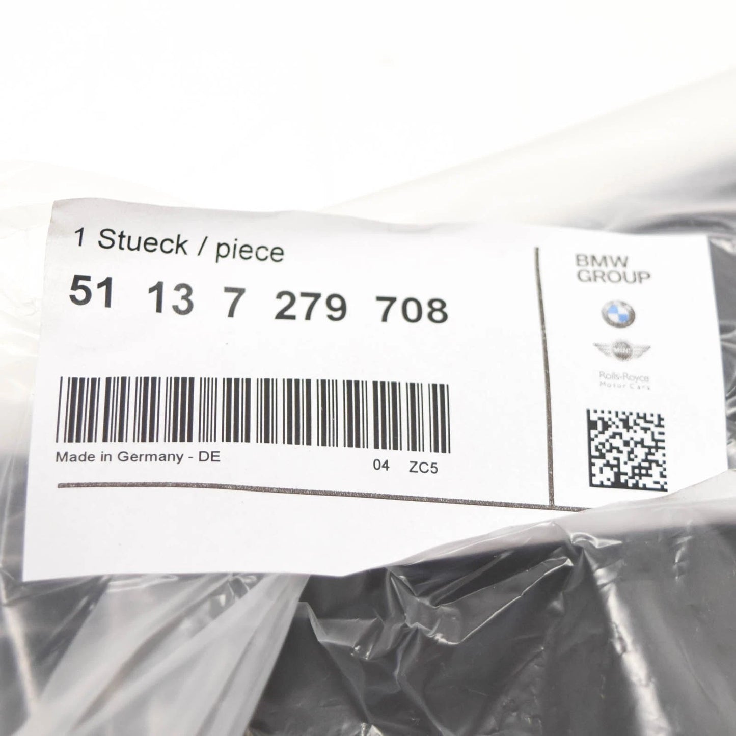 NEW BMW 3 F30 FRONT BUMPER LICENSE NUMBER PLATE 51137279708 7279708 2014