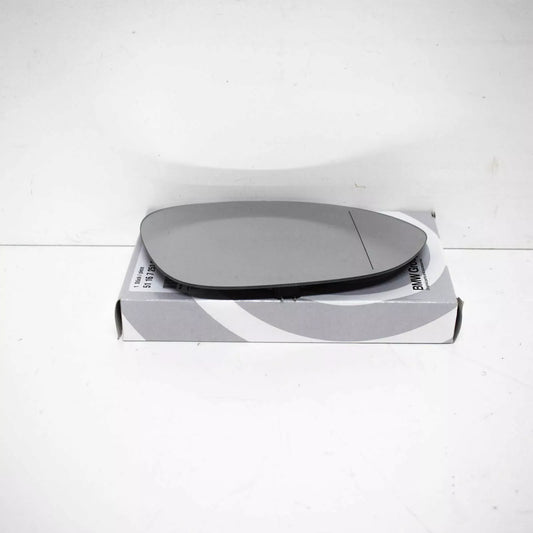 NEW BMW I8 I15 FRONT RIGHT DOOR MIRROR GLASS ANGLED 51167251686 ORIGINAL