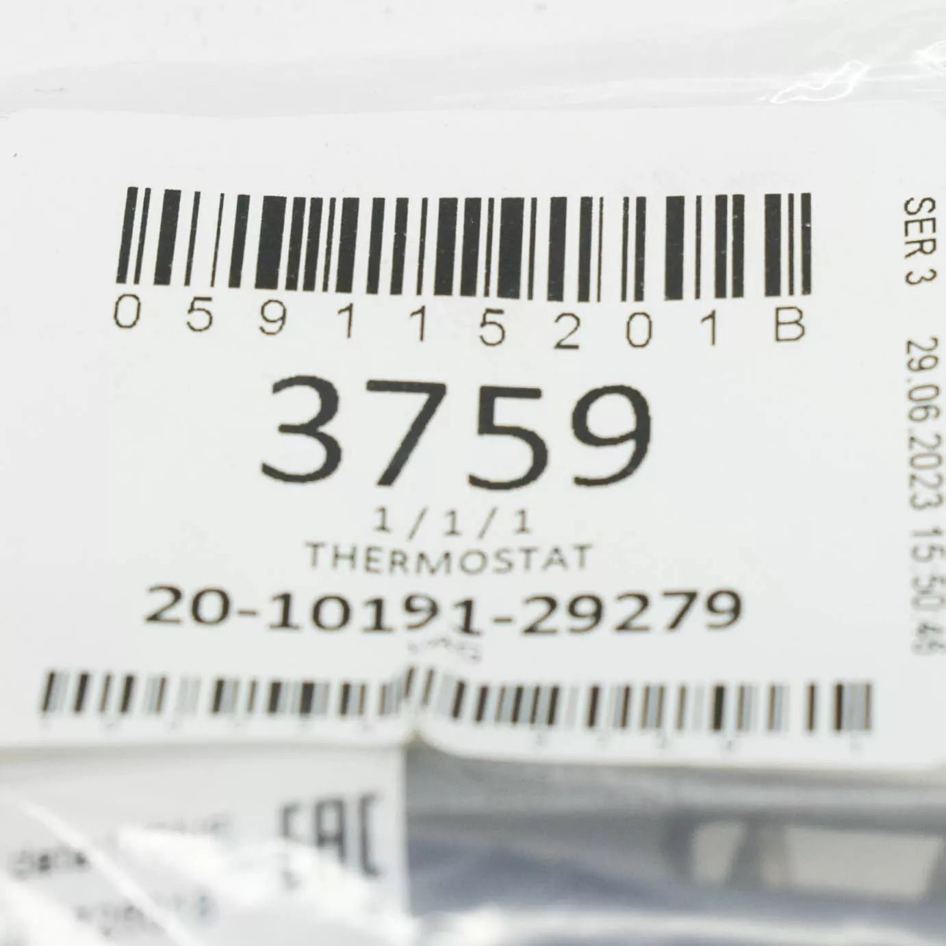 NEW AUDI A4 B8 THERMOSTAT 059115201B ORIGINAL