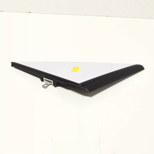 AUDI A7 11-16 LEFT N/S FRONT DOOR MIRROR TRIANGLE CORNER TRIM BLACK 12-17 NEW