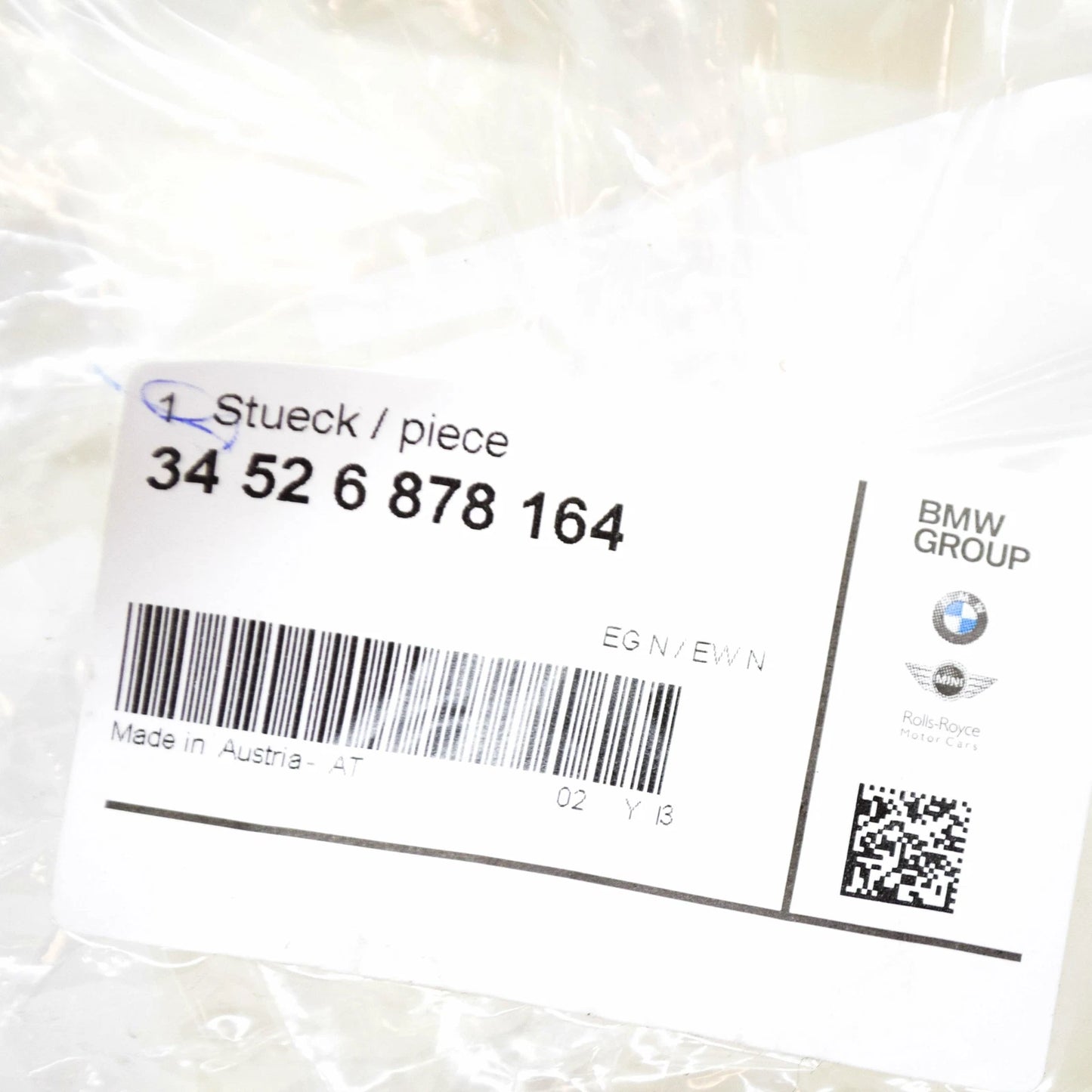 NEW BMW X5 G05 REAR WHEEL SPEED RIGHT SENSOR BRACKET 34526878164 ORIGINAL