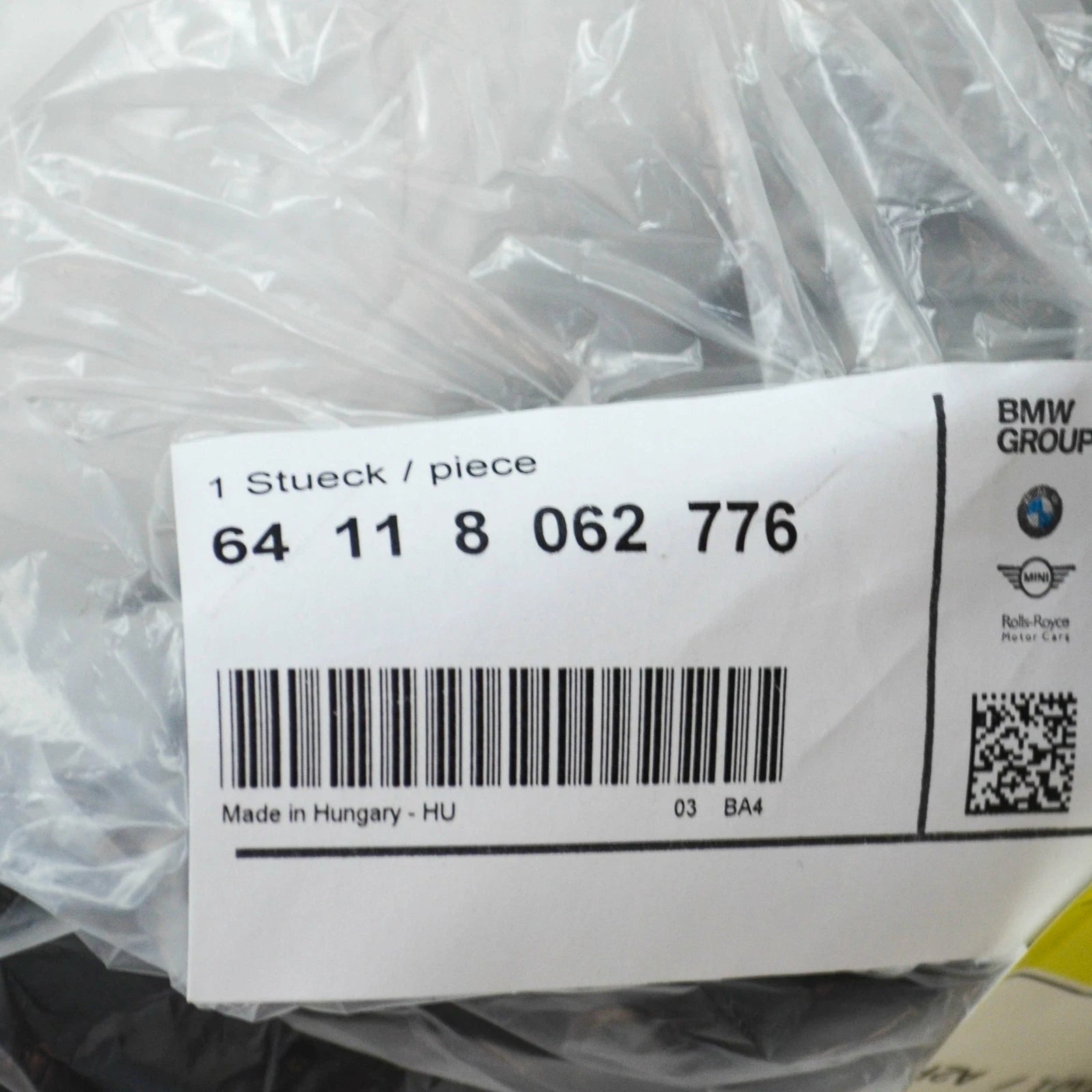 NEW BMW M2 COUPE F87 FRONT LEFT SEALING FRAME COVE 64118062776 ORIGINAL