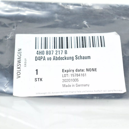 NEW AUDI A8 D4 FRONT BUMPER COVER TRIM 4H0807217B 2015 ORIGINAL