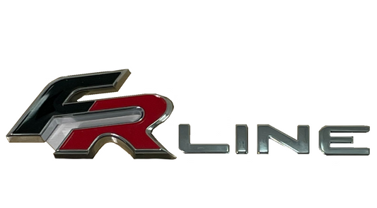 new seat toledo kg rear tailgate boot lid badge emblem 6jh853688krr original
