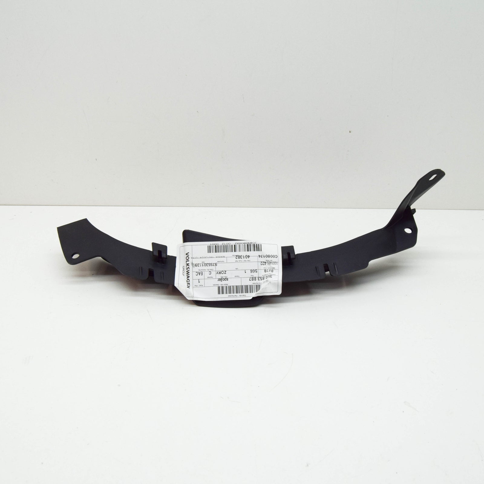 NEW SKODA SUPERB MK3 FRONT LEFT WHEEL ARCH SPOILER 3V0853887 ORIGINAL
