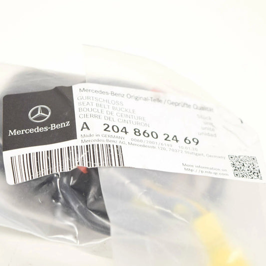 NEW MERCEDES BENZ C-CLASS W204 FRONT RIGHT SEAT BELT BUCKLE A2048602469