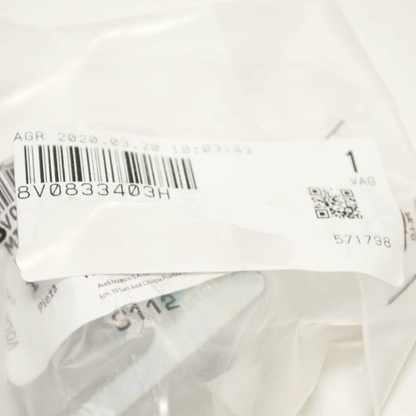 NEW AUDI Q5 FY FRONT LEFT LOWER DOOR HINGE 8V0833403H ORIGINAL