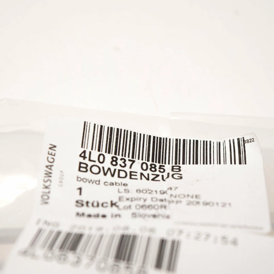 NEW AUDI Q7 4L FRONT DOOR LOCK INNER HANDLE RELEASE CABLE 4L0837085B ORIGINAL