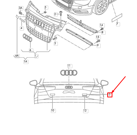 new audi a1 8x rear trunk boot lid emblem badge 8k0853744a 2zz original