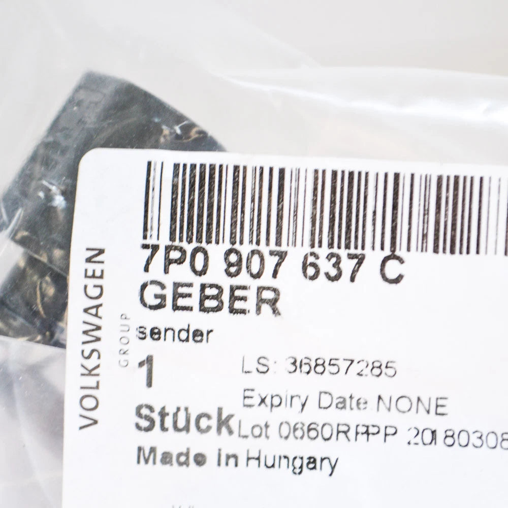 NEW VOLKSWAGEN TOUAREG 7P REAR BRAKE PAD WEAR SENSOR 7P0907637C ORIGINAL