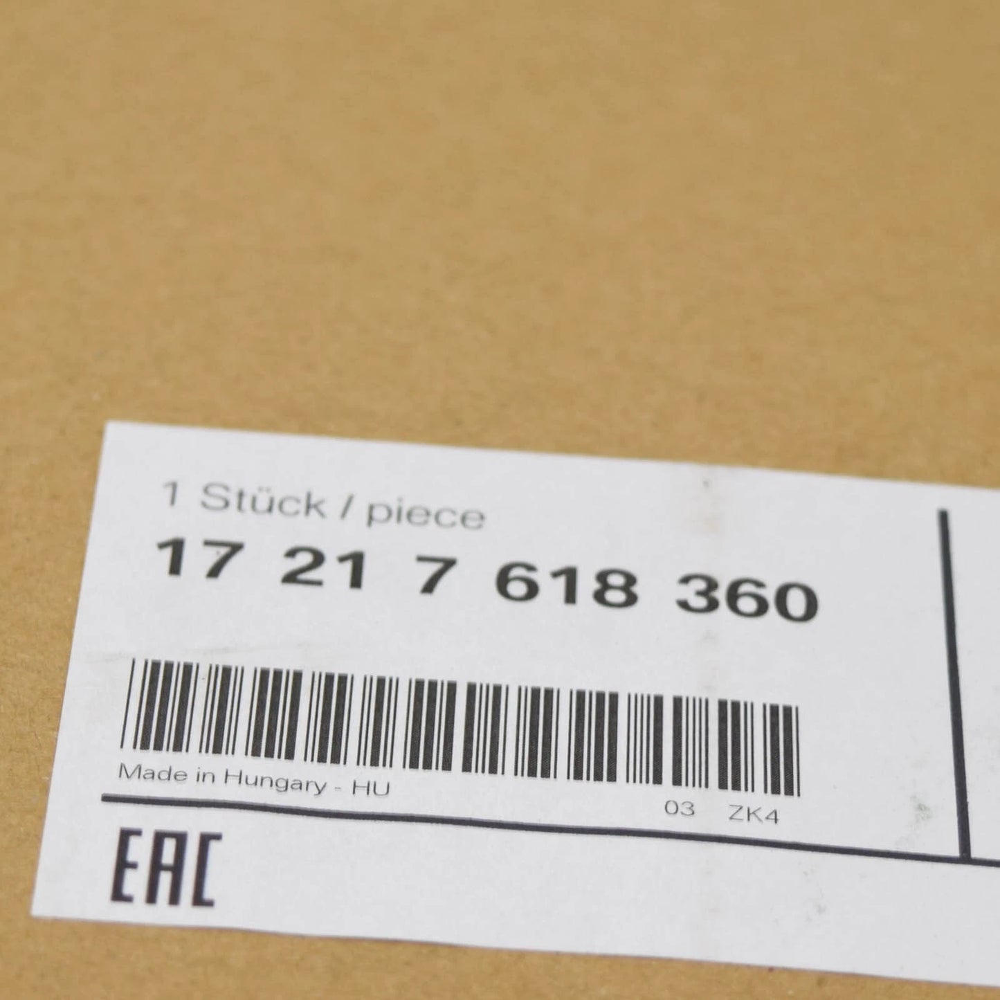 NEW BMW F20 F32 F36 F21 F22 F23 F30 ENGINE OIL COOLER 17217618360 7618360