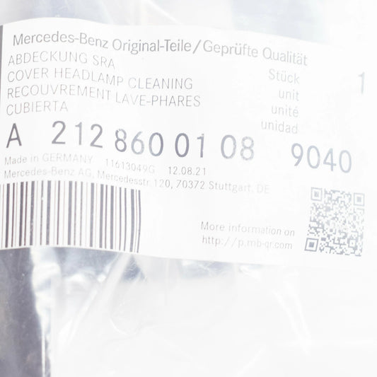 NEW MERCEDES-BENZ E W212 LEFT HEADLAMP WASHER COVER CAP A21286001089040