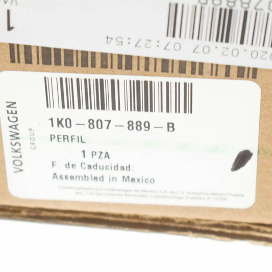 NEW VOLKSWAGEN GOLF MK5 FRONT BUMPER LEFT GUIDE 1K0807889B ORIGINAL